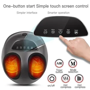 2025 elegante design pé massageador multi-modos acupuntura pontos relaxar massagem com controle remoto - Product Image 6