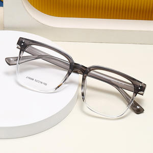 Lunettes optiques carrées Gtp J10008 pour hommes, style rétro, monture complète, verres en acrylique, lunettes de vue tendance - Product Image 1