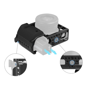 เคสกล้อง Small Rig 3164B พร้อมที่จับซิลิโคนสำหรับ <span class=keywords><strong>Sony</strong></span> <span class=keywords><strong>A6100</strong></span> / A6300 / A6400 - Product Image 3