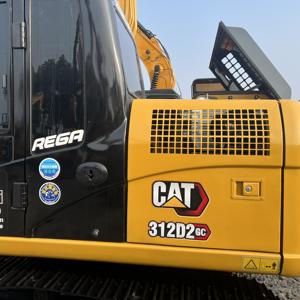 Excavadora usada Cat312, máquina excavadora CAT 312D2GC 12T, maquinaria de construcción de gato de segunda mano de Japón - Product Image 4