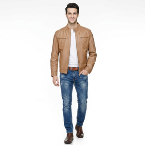 Chaqueta de Motociclista para Hombre, Diseño Único, Totalmente Personalizada, Material de Marca Puro, Precio Económico, Entrega Rápida - Product Image 1