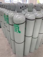 Cilindro de Gas Helio de 4L Estándar ISO9809-1, Cilindro Sin Costuras de Alta Presión para la Industria Global