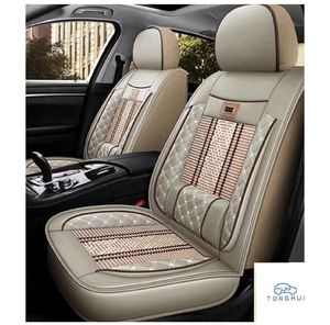 Coprisedili Universali in Pelle per 5 Posti K3 per <span class=keywords><strong>Renault</strong></span> Duster <span class=keywords><strong>Kadjar</strong></span> Vw Golf 7 Mazda Cx5 <span class=keywords><strong>Accessori</strong></span> - Product Image 3