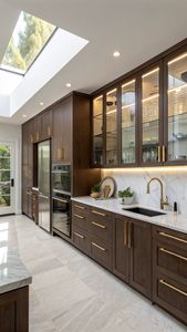 <span class=keywords><strong>Cuisine</strong></span> moderne simple Prima, armoires de <span class=keywords><strong>cuisine</strong></span> en forme de U, noir mat, plan de travail blanc, design personnalisé, décoration - Product Image 6