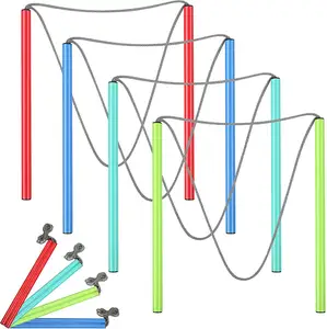 Unglaublicher Spaß riesige Luftblasen zu bauen Stick-Satz spielen großer Stock-Spielzeug-Kinder-Freiluft-Blasenspielzeug