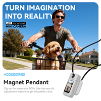 Cámara Portátil de Alta Calidad con Grabación en Bucle, 600mAh, Video a 30fps, Mini Cámara para Viajes y Vlogs