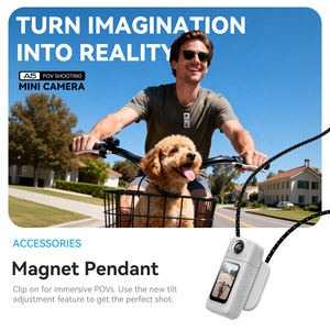 Cámara Portátil de Alta Calidad con Grabación en Bucle, 600mAh, Video a 30fps, Mini Cámara para Viajes y Vlogs - Product Image 5