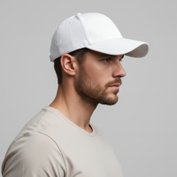 Casquette de baseball unisexe 6 panneaux personnalisée pour la pêche en extérieur, séchage rapide, logo 3D brodé, coton Dobby, image vintage