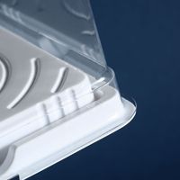 Boîtes à gâteaux transparentes surélevées de qualité alimentaire de 2 à 5 pouces pour desserts, mousses, gâteaux à étages, mini-emballages d'anniversaire