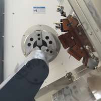 Tour CNC TCK50Y GSK à grande vitesse, robuste, à banc incliné horizontal, à broche unique, automatique, haute précision, avec axe Y