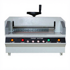 เครื่องตัดกระดาษไฟฟ้า ST-450DG A2 ขนาด 450 มม. 17.7 นิ้ว เครื่องตัดไฟฟ้าความแม่นยำสูง พร้อมมอเตอร์ใหม่และชิ้นส่วนแกนกลางสำหรับเครื่องตัดกระดาษ - Product Image 2
