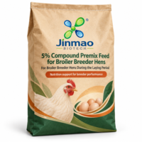Prémélange composé de minéraux et d'oligo-éléments à 5 % Jinmao pour poulets de chair et poules reproductrices pendant la période de ponte