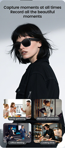 Photo and Video <strong>Color</strong> <strong>Change</strong> Ai Smart Glasses with Camera and Translate Meta Glasses Ai Smart Glasses Ai Chatgpt - Product Image 4