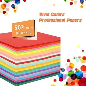 Papier yoga original Double face, couleurs — 200 feuilles-20 couleurs-6 pouces, carré <span class=keywords><strong>facile</strong></span> à plier, pour débutant - Product Image 4