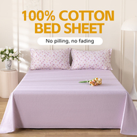 Parure de draps en coton 100 % personnalisée en gros – Draps-housses et draps plats super doux pour lits Queen et King Size