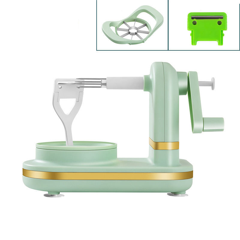 Peeling apple machine light green+1 replace blade+1cutter