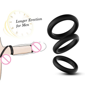 Kustom bentuk O cincin Penis silikon G Spot masturbasi cincin Pilates Penis mainan seks untuk pria - Product Image 3