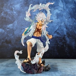 Figurine de personnage de dessin animé Manga <span class=keywords><strong>Nika</strong></span> Luffy Gear 5 de 27 cm LZ 0NE PIECE, statue en PVC, figurine d'anime, jouets - Product Image 4