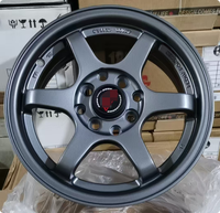 Rines de Aleación de Aluminio Fundido 14x5.5 para Auto, 4x100 ET35 CB73.1, Disponibles en Stock, Repuesto Automotriz