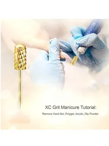 1pc Nail <b>Drill</b> <b>Bits</b> 3/32'' - L-Shaped Smooth Stop Barrel Carbide <b>Bit</b> for Professional Finish, Fast Remove - Product Image 2