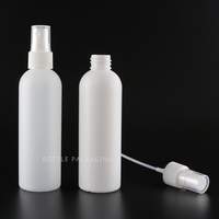 Flacon pulvérisateur cosmétique blanc mat en gros emballage HDPE 100ml 3.4 oz flacon pulvérisateur d'atomiseur à brume fine en plastique