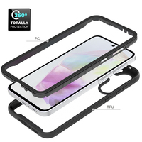 Coques intégrales 360° pour Galaxy A36 A37 A56 A57, étuis transparents pour téléphones portables, coques arrière pour Samsung S26 FE Ultra S26 Plus