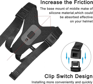 Support de menton pour <span class=keywords><strong>casque</strong></span> de <span class=keywords><strong>moto</strong></span> à fixation rapide et facile pour GoPro Hero13/12/11/ DJI Osmo/ Insta360 X5/X4/X3 - Product Image 4
