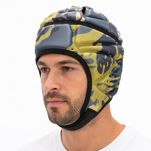 Casque de football américain 7v7 YOUNGSON personnalisé avec logo, rembourré en EVA, casquette de rugby, protection de tête pour gardien de but (jeunes et adultes), moulé en 3D - Product Image 4