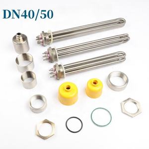 DN40 DN50 Tauchsieder Elektrisches Heizelement 220 380V Edelstahl 304 Heizstab für Thermalöl Industrie-Wassertank-Boiler mit 115er Flansch - Product Image 3