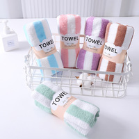 BILOV Ultra-fine Fiber Coral Fleece Face Towel, Quick-Drying Soft Absorbent Household Washcloth, Fast-Absorbing Drying Towel