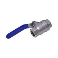 Vanne à boisseau sphérique en acier inoxydable, filetage mâle DN25 DN1200, joint NBR EPDM, manuelle, garantie 18 mois, OEM pour Base Media