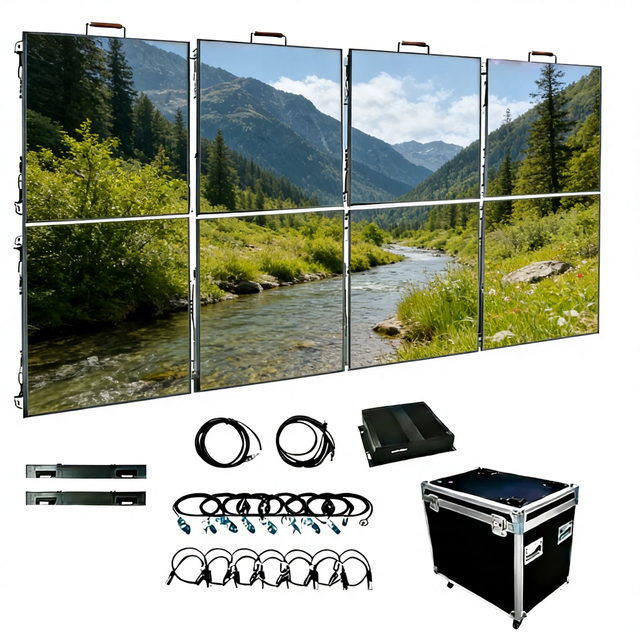 500*500mm Custom Outdoor Waterproof Display P3.91 Rental Outdoor LED Screen Advertising Stage LED Screen Display