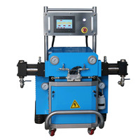 Machine de pulvérisation de revêtement en polyuréthane et en polyurée personnalisée, pulvérisateur hydraulique à deux composants, pulvérisation à chaud, étanchéité