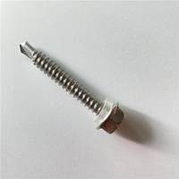 Vis taraudeuses auto-perceuses Vis Teks 1 120Mm Tek Roffing 12X3 2 pouces pour acier épais autotaraudeuses et auto-perceuses croisées