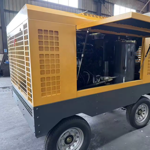 Compresseur d'air industriel mobile diesel à vis robuste pour l'exploitation minière 185 CFM 250 CFM – Prix compétitif - Product Image 2