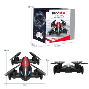 2021 Phong Cách Mới Đất Và Không Khí Sprite 2 Trong 1 2.4G Đất Và Không Khí Dual Chế Độ UAV Đài Phát Thanh Điều Khiển Quadcopter Bay Không Người Lái - Product Image 6