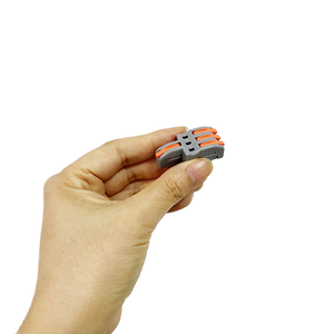 Conectores de empalme de conductores Conectores de palanca Tuercas Conectores eléctricos Terminales de cable, 1 en <span class=keywords><strong>3</strong></span> salidas - Product Image 6