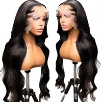 NUEVA Peluca de Encaje Frontal HD XZY 2025, Económica, al por Mayor, con Ondas Suaves, 13X4/13X6, Sin Pegamento, Cabello Virgen Vietnamita, 250% de Densidad, Larga