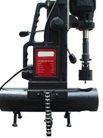Personnalisation usine 100-330r/Min coupe-trou de tuyau électrique perceuse de trou de tuyau dans l'industrie de la lutte contre l'incendie