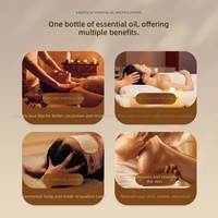 Huile Essentielle de Lavande, Huile de Massage Chauffante au Gingembre, Huile de Gua Sha pour le Dos, Huiles Essentielles Malaisiennes et Thaïlandaises pour SPA, Vente en Gros