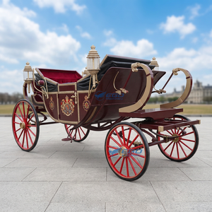 Carrosse royal de Cendrillon, carrosse de mariage, carrosse de tourisme, carrosses à chevaux à vendre, carrosse électrique - Direct Usine - Product Image 1