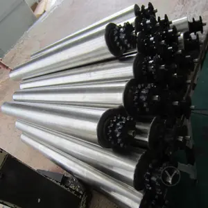Roller For Conveyor Drive Steel Tapered Roller With Single Teeth Sprocket For Vegetable Industry Roller Conveyor Made In China