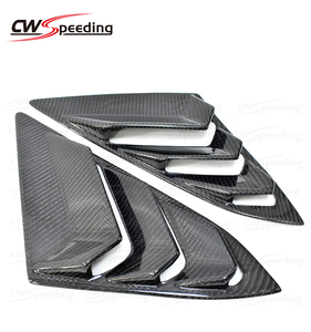 2016-2017 Tendine Parasole Laterali in Fibra di Carbonio per Finestrino Posteriore per Kit Carrozzeria HONDA CIVIC X 10a Generazione - Product Image 1