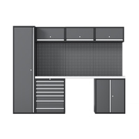 Armoire à outils industrielle en métal durable à prix d'usine avec établi multifonctionnel