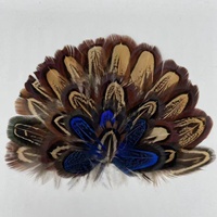 Plumes pour la décoration des chapeaux Fedora, accessoires de chapeau naturels assortis