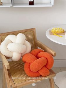 Cojines de Bola Anudados a Mano, Cojines para Sofá, Cojines Octogonales de una Sola Hilera para Sala de Estar - Product Image 2