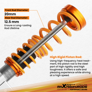 Amortiguadores de Suspensión Coilovers MaXpeedingrods para <span class=keywords><strong>Fiat</strong></span> Abarth Grande Punto Evo, Uso en Calle - Product Image 6