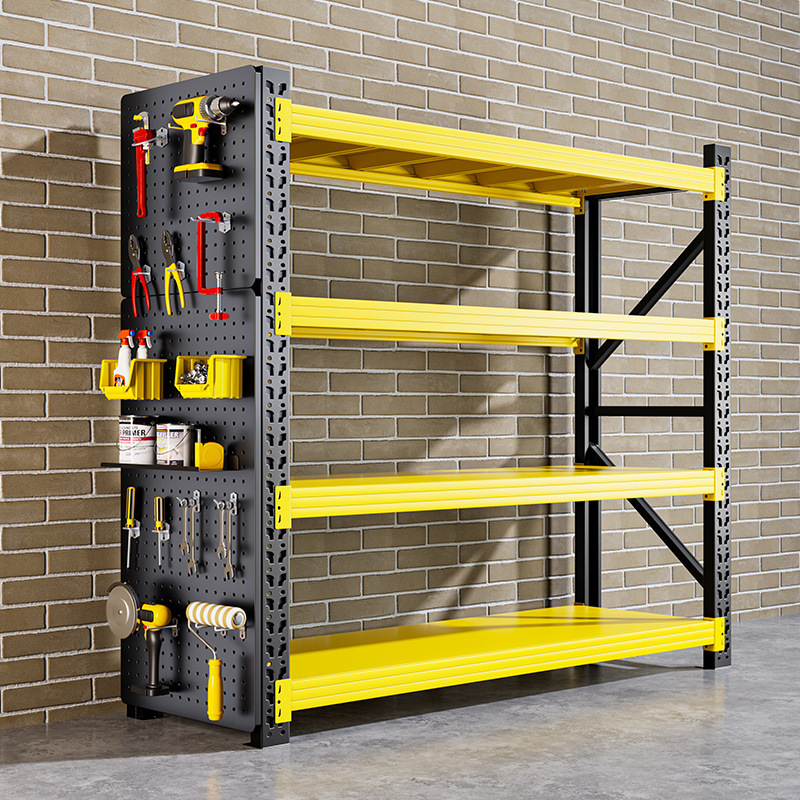 Adjustable Height Metal Storage Rack and
