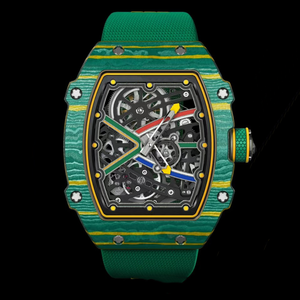 Reloj Deportivo de Alta Gama para Hombre, Serie RM, Acero Inoxidable, Movimiento Mecánico, Resistencia al Agua de 30 bar, Cierre Plegable - Product Image 1