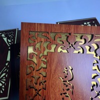 Grand honneur Trophée commémoratif en bois Société Anniversaire Souvenir Certificat Plaques en bois